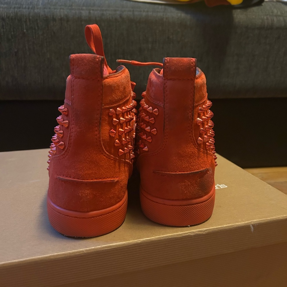 Louis Vuitton Poppy Metal Sneakers - Picture 3 of 9